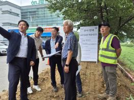 경기도의회 고준호 의원,  파주시 광탄면 분수천 대표 산책길에 6억 투입.···2단계 공사 착공 기사 이미지
