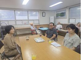 파주시 운정2동, 여름철 폭염 대비 경로당 무더위쉼터 점검 기사 이미지