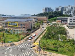 파주운정3지구 다율초·중학교 승하차 정차공간 완공 기사 이미지