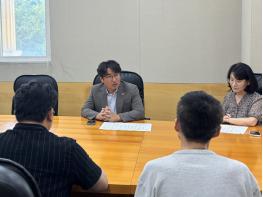 [경기도의회] 조성환 의원, 경기도평생교육진흥원 긴급 방문 점검 기사 이미지