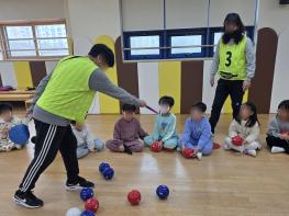 문발유치원, 장애스포츠 체험(장애인식개선 활동) 운영  기사 이미지