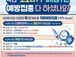 파주시, 올겨울 65세 이상이라면 꼭 챙겨야 할 예방접종 3가지 필수 확인 기사 이미지