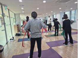 파주시 운정보건소, 하반기 운동교실 큰 호응 기사 이미지