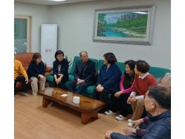 파주시 운정3동, 새해 맞아 관내 경로당 방문 기사 이미지