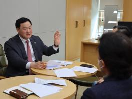 [경기도의회]고준호 도의원,  경기도 평화협력국 만나 “평화경제특구 파주가 최적지” 기사 이미지