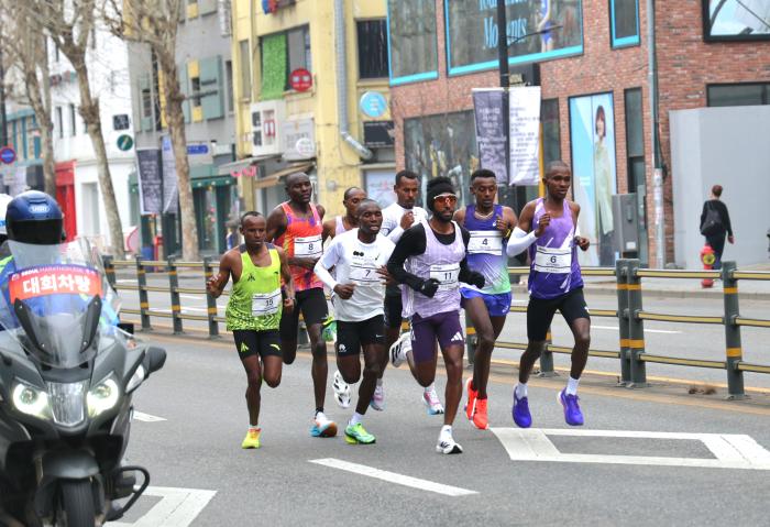 파주러닝클럽 90명 참여…서울마라톤 달군 파주 러너들