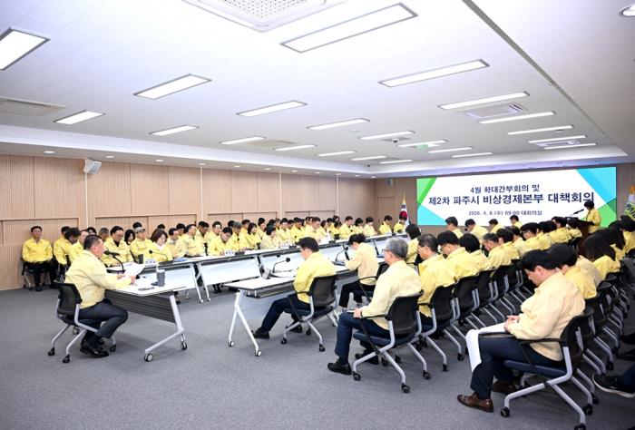 파주시, 비상경제 대응 속도전으로, 민생안정 총력!