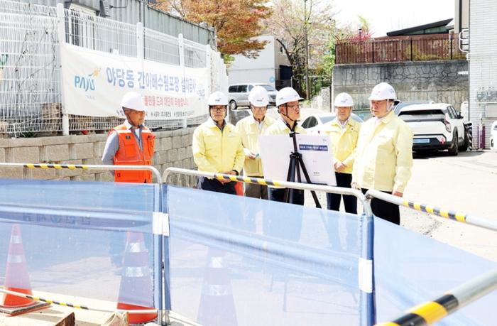 파주시, 여름철 자연재난 대비 배수펌프장 현장점검 실시