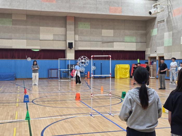한가람초등학교, 드론축구와 함께하는 신나는 5월 체육대잔치!