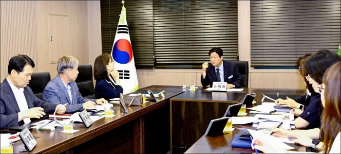 손배찬 파주시장, 전선아 파주교육지원청 교육장과 차담회