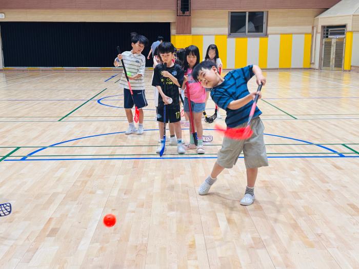 물향기초등학교, 뉴스포츠 활동으로 신나는 여름방학