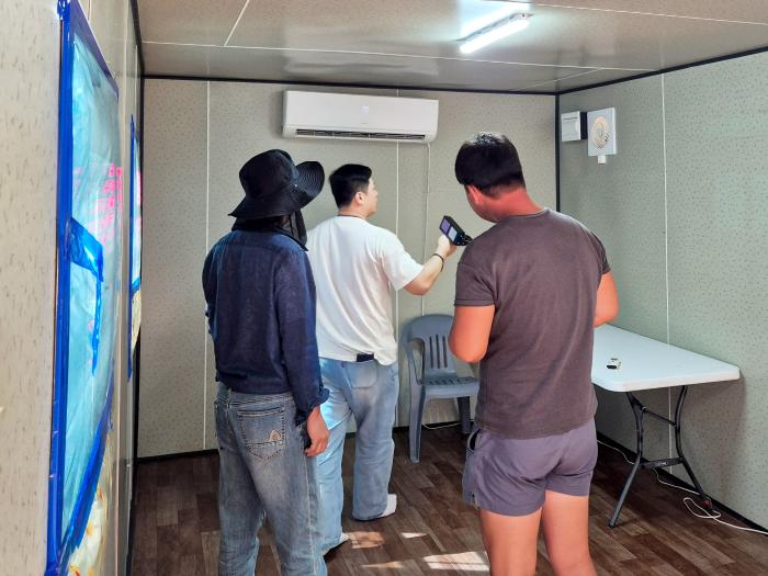 파주도시공사, 물놀이장 불법촬영 합동점검 실시