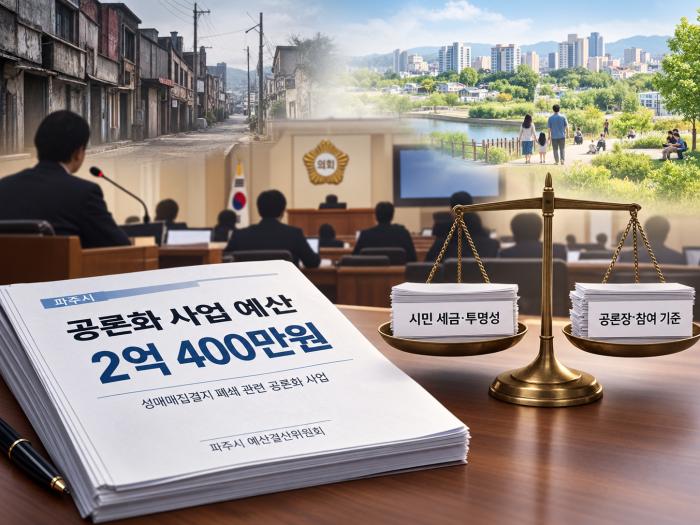 2억 400만원짜리 공론장은 누구를 위한 것인가?
